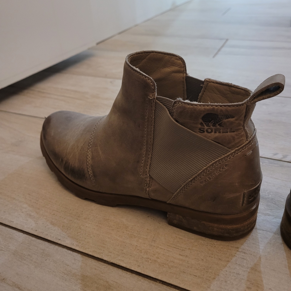 Sorel Brown Ankle Boots - Picture 9 of 12